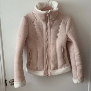 Pink Fleece-Lined Jacket